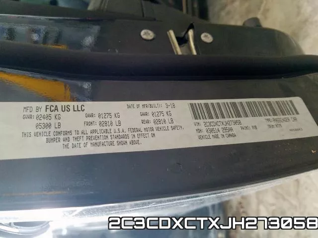2C3CDXCTXJH273058 фото 2