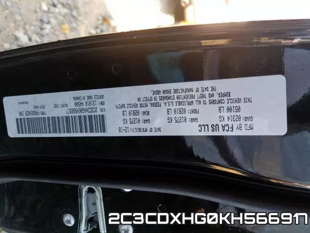 2C3CDXHG0KH566917 фото 2
