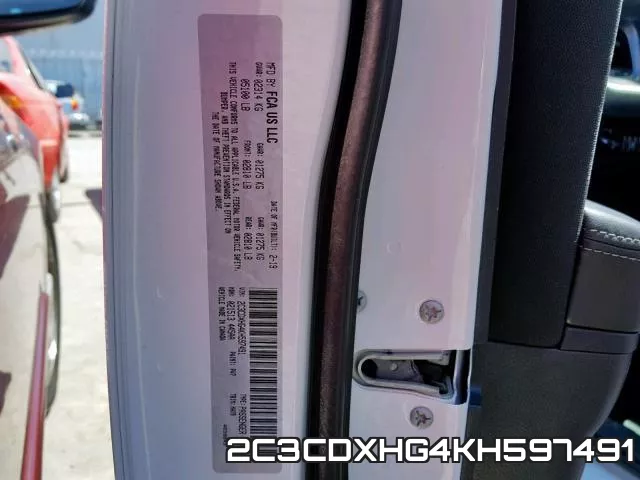 2C3CDXHG4KH597491 фото 2