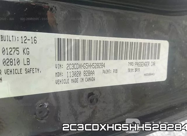 2C3CDXHG5HH528284 фото 10
