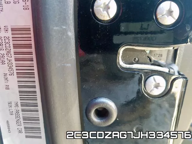 2C3CDZAG7JH334576 фото 2
