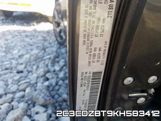 2C3CDZBT9KH583412 фото 2