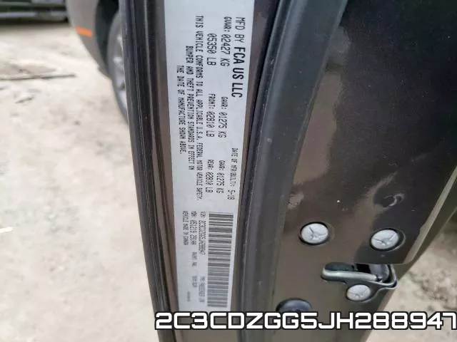2C3CDZGG5JH288947 фото 2