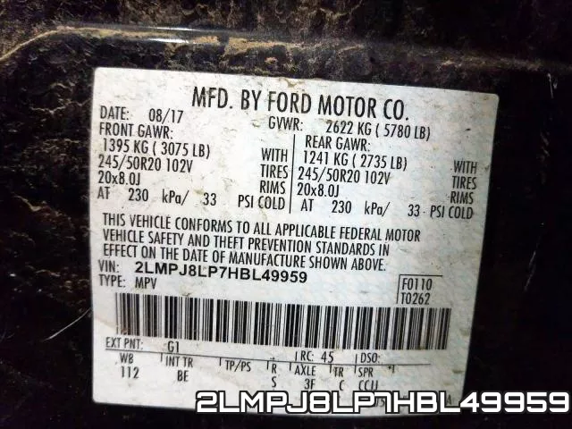 2LMPJ8LP7HBL49959 фото 2