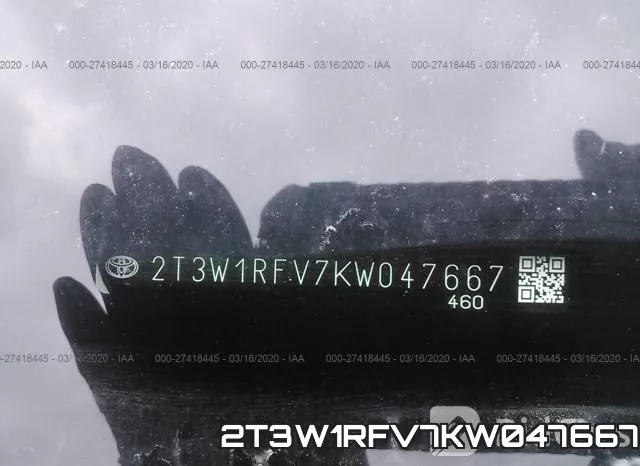2T3W1RFV7KW047667 фото 10