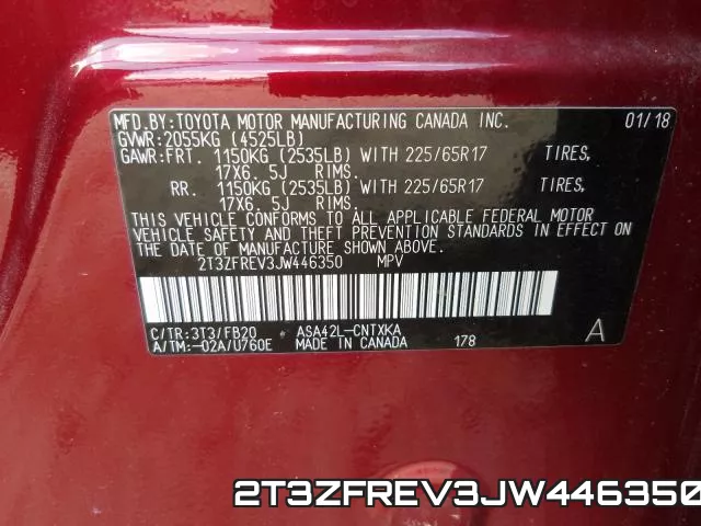 2T3ZFREV3JW446350 фото 2