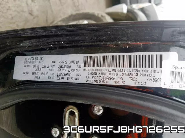 3C6UR5FJ8HG726255 фото 2