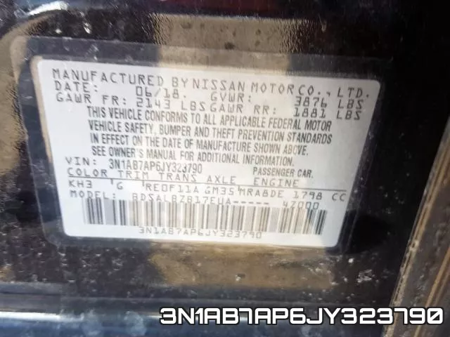 3N1AB7AP6JY323790 фото 2