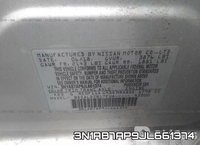 3N1AB7AP9JL661374 фото 10