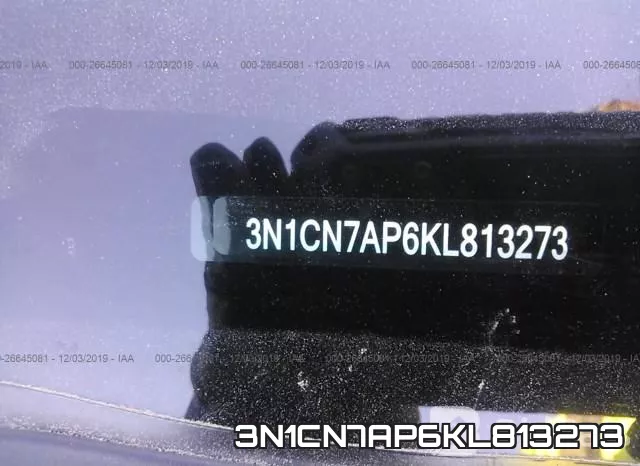 3N1CN7AP6KL813273 фото 10