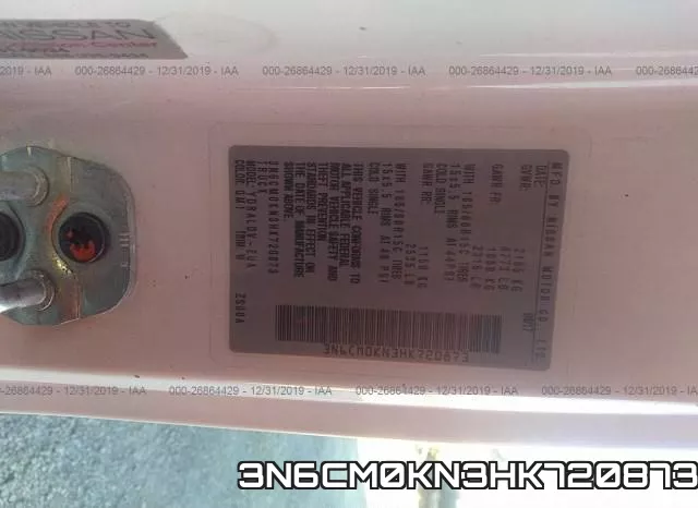 3N6CM0KN3HK720873 фото 10