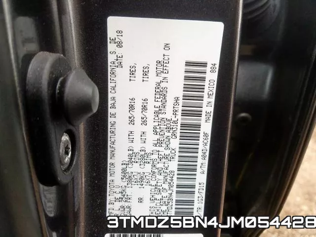 3TMDZ5BN4JM054428 фото 2