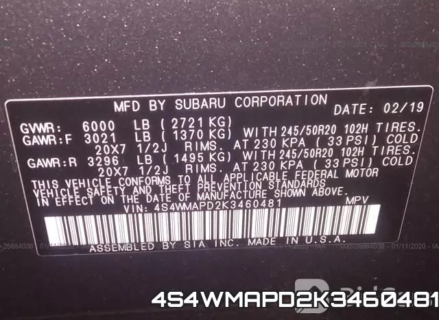 4S4WMAPD2K3460481 фото 10