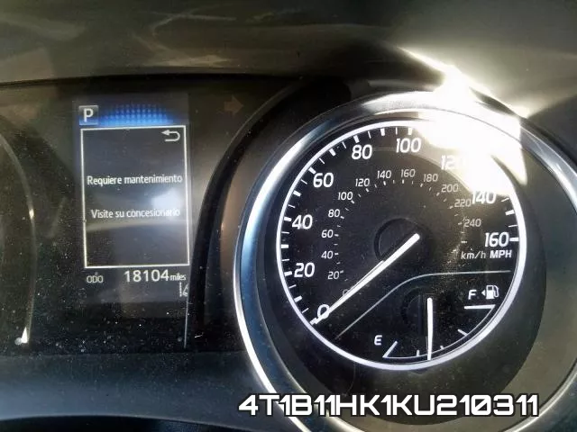 4T1B11HK1KU210311 фото 9