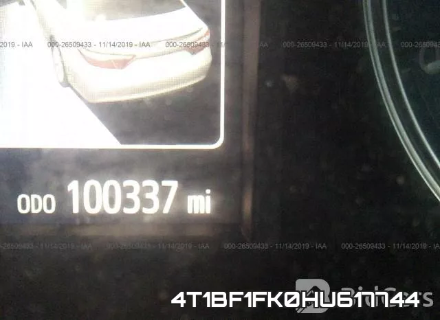 4T1BF1FK0HU617744 фото 8