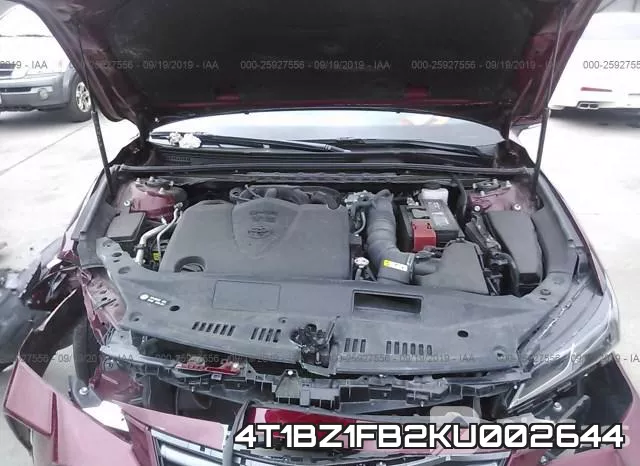 4T1BZ1FB2KU002644 фото 2