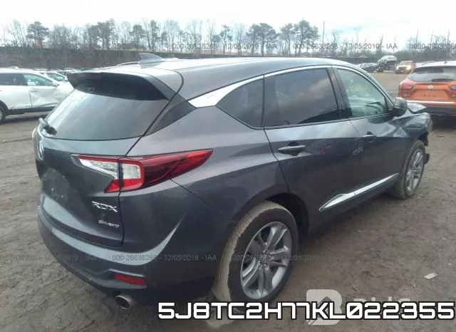 5J8TC2H77KL022355 фото 5