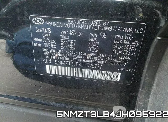 5NMZT3LB4JH095922 фото 10