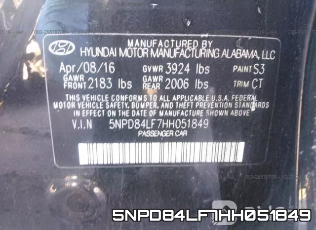 5NPD84LF7HH051849 фото 10