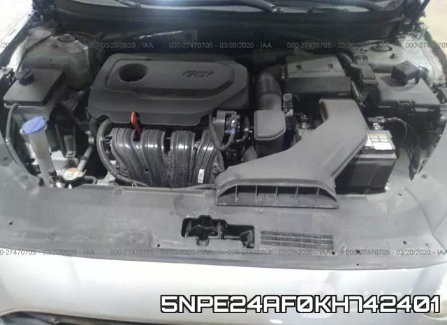 5NPE24AF0KH742401 фото 2