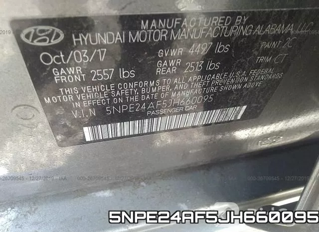 5NPE24AF5JH660095 фото 10