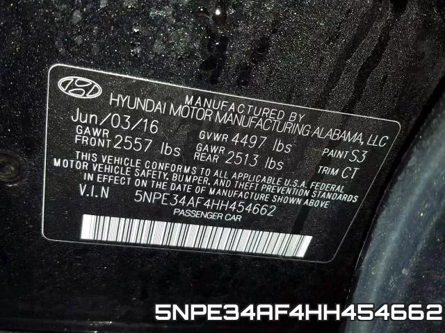 5NPE34AF4HH454662 фото 2