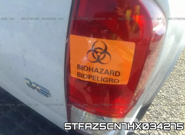 5TFAZ5CN7HX034275 фото 6