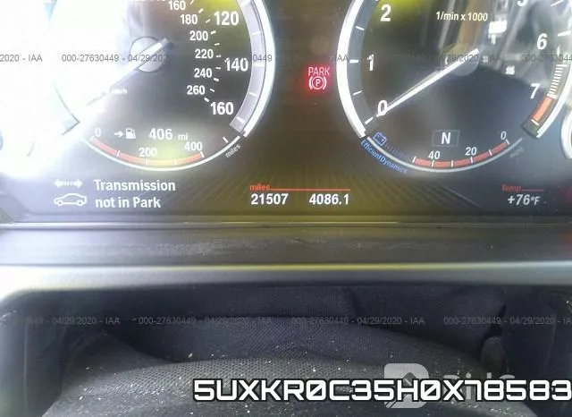 5UXKR0C35H0X78583 фото 8