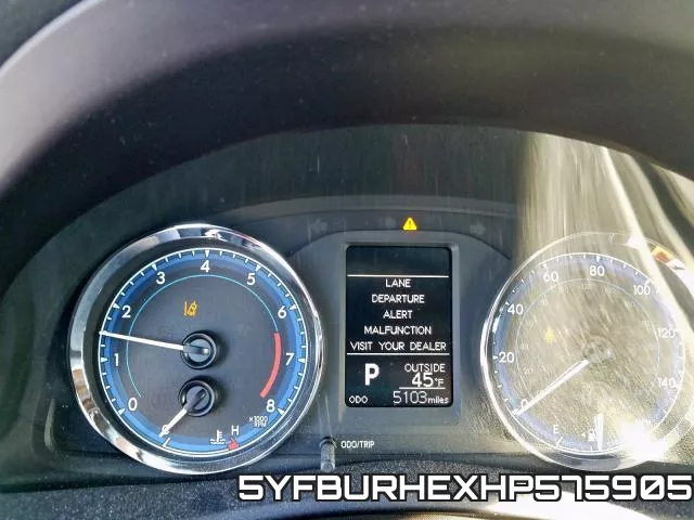 5YFBURHEXHP575905 фото 9