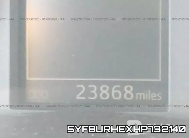 5YFBURHEXHP732140 фото 8