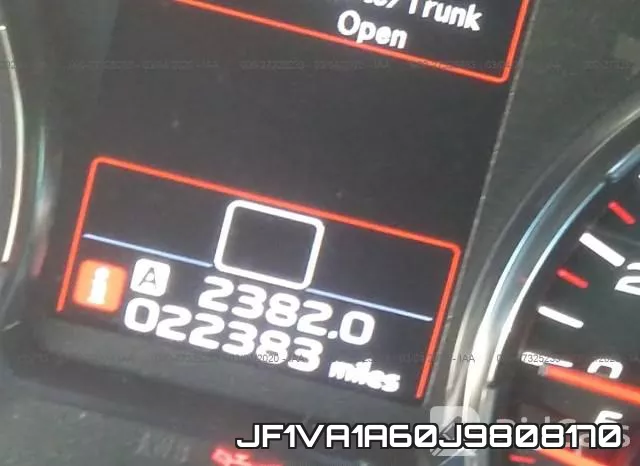 JF1VA1A60J9808170 фото 8