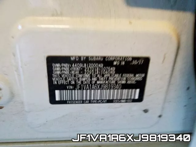 JF1VA1A6XJ9819340 фото 2