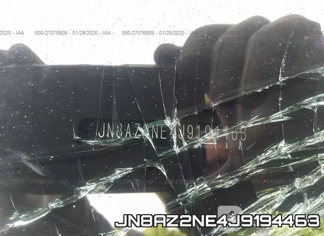 JN8AZ2NE4J9194463 фото 10