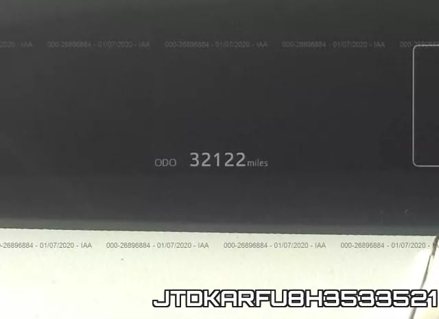 JTDKARFU8H3533521 фото 8