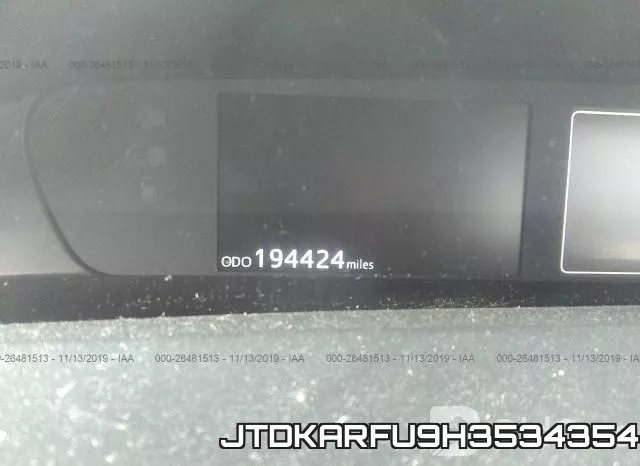 JTDKARFU9H3534354 фото 8