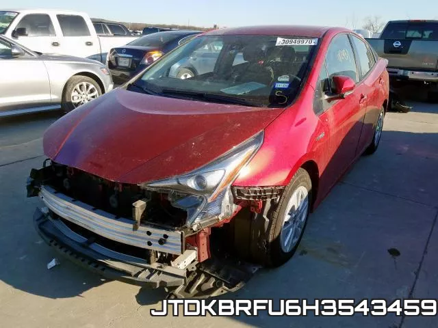 JTDKBRFU6H3543459 фото 3