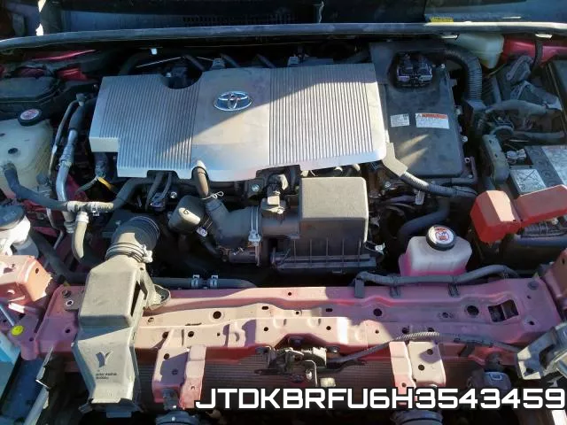JTDKBRFU6H3543459 фото 8