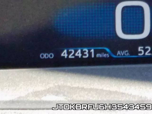 JTDKBRFU6H3543459 фото 9