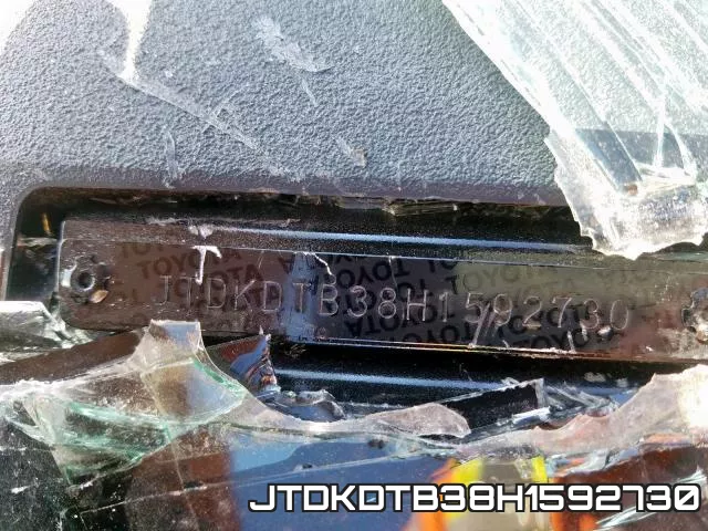 JTDKDTB38H1592730 фото 2