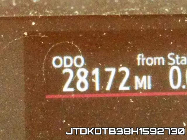 JTDKDTB38H1592730 фото 9