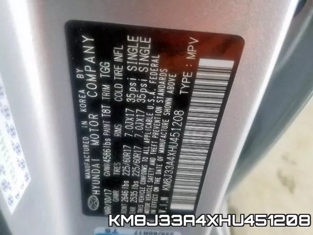 KM8J33A4XHU451208 фото 2