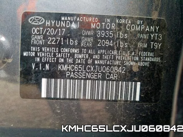KMHC65LCXJU060842 фото 2
