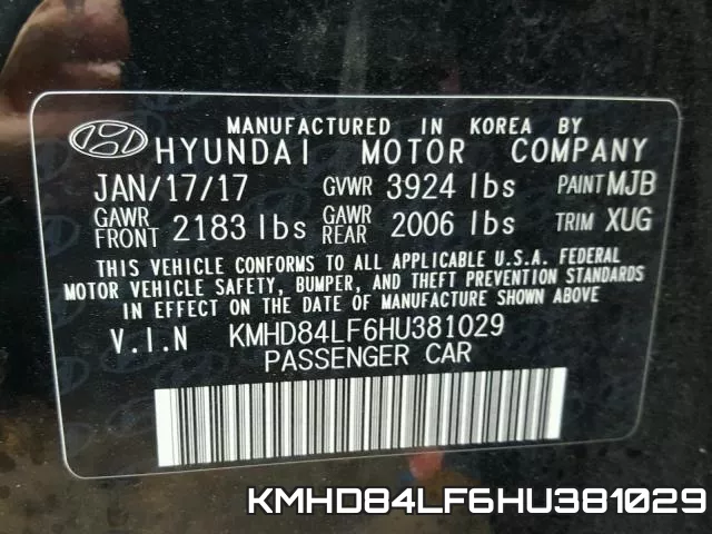 KMHD84LF6HU381029 фото 2