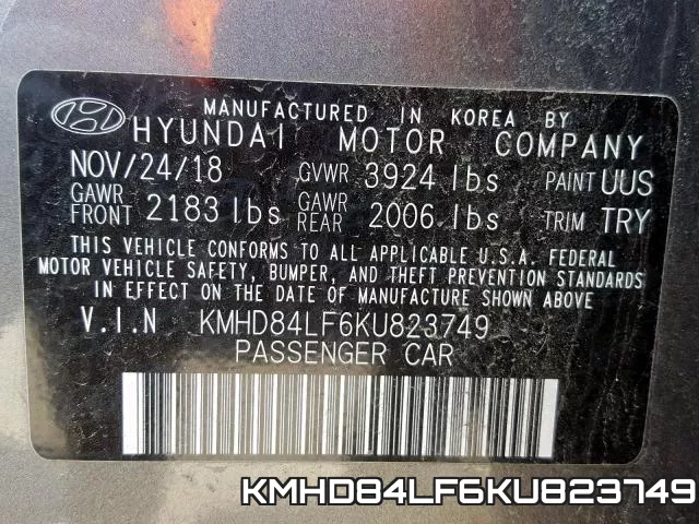 KMHD84LF6KU823749 фото 2