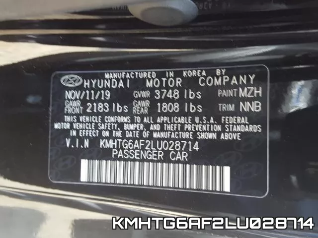 KMHTG6AF2LU028714 фото 2