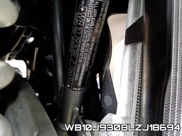 WB10J9308LZJ18694 фото 2