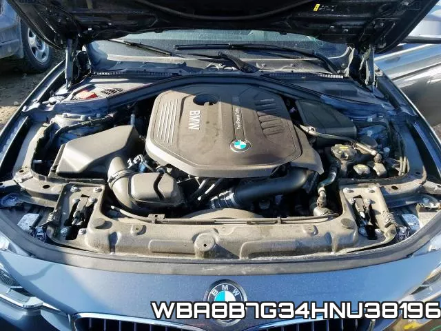 WBA8B7G34HNU38196 фото 8