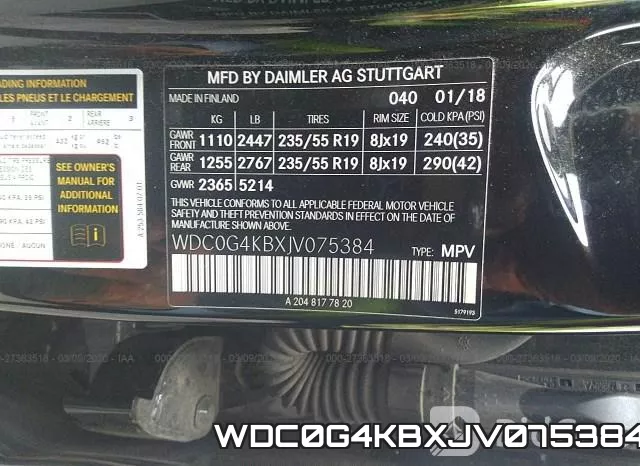 WDC0G4KBXJV075384 фото 10