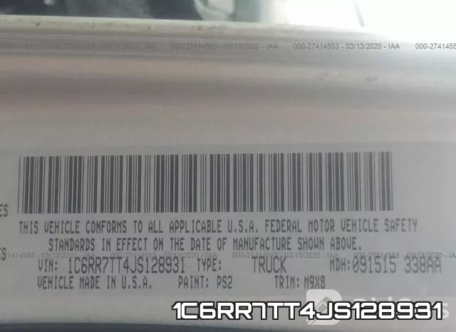 1C6RR7TT4JS128931 фото 10