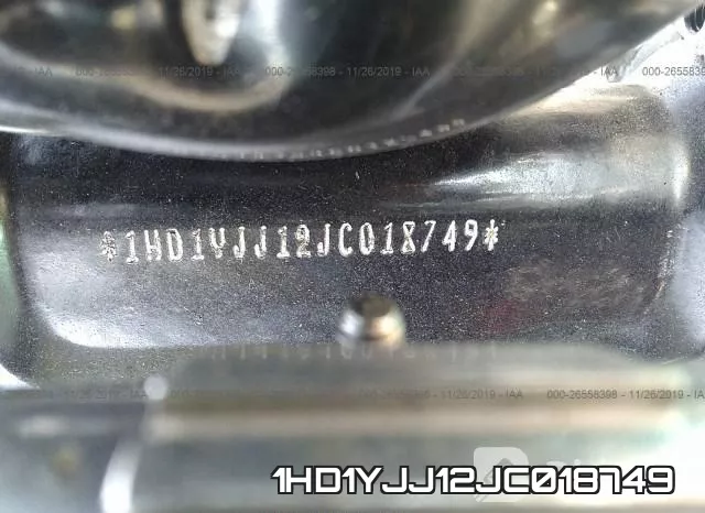 1HD1YJJ12JC018749 фото 2